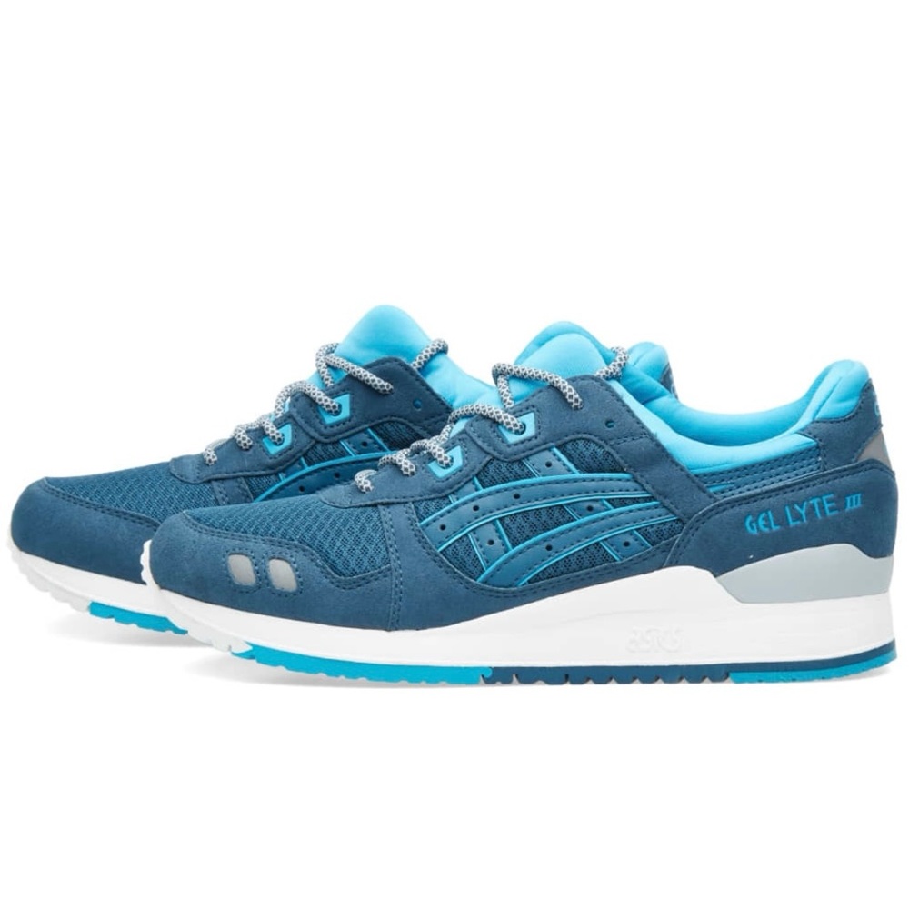 NWT ASICS Gel Lyte III (3) Legion Blue Mens 9.5 H638Y